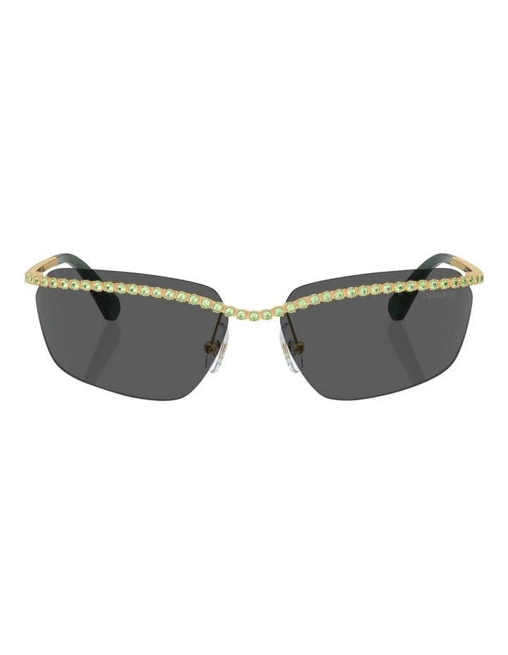 SK7001 Sunglasses in Gold