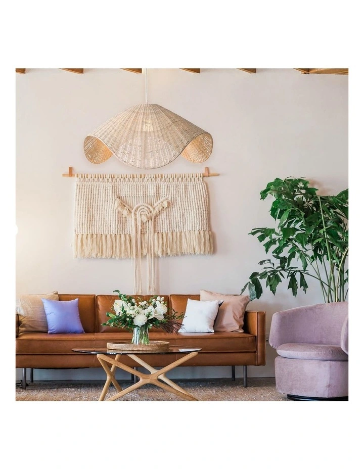 Adaya Rattan Pendant Light in Natural