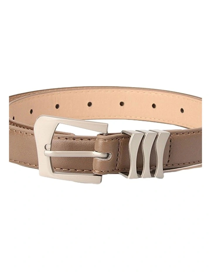 Skyline Belt in Brown