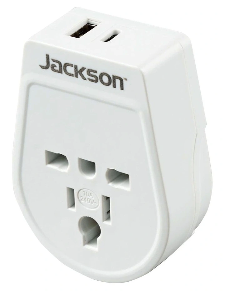 PTA878USBMC USB-A and USB-C Adaptor in White