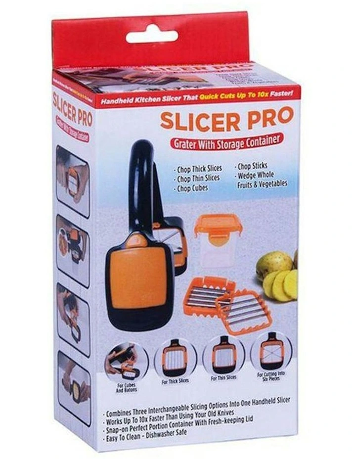 Handheld Multi-Function Vegetable & Fruit Slicer Pro in Assorted