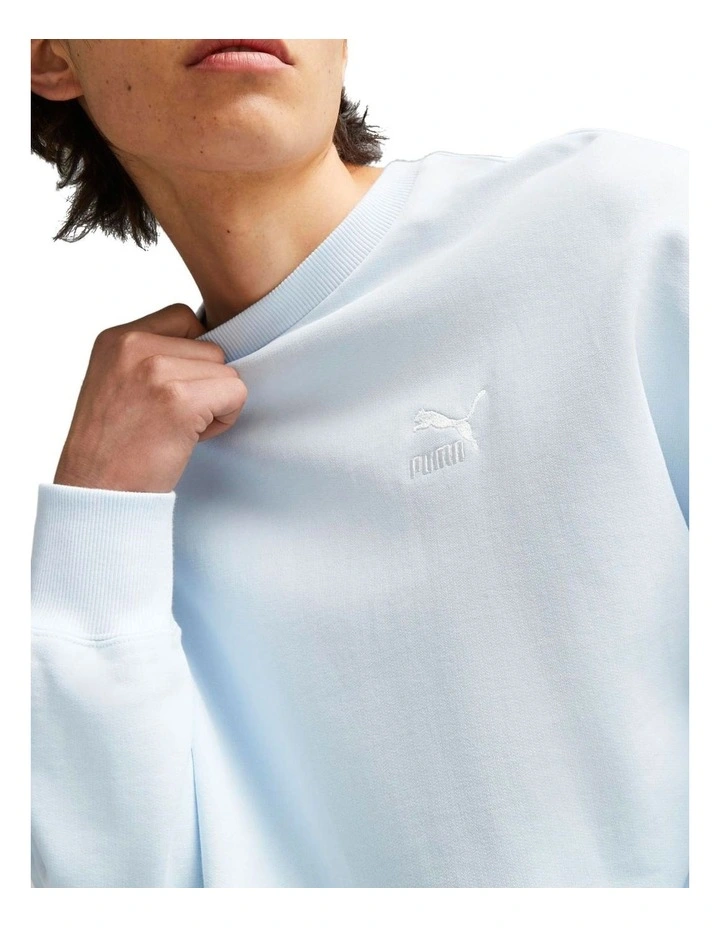 Better Classics Crew Sweatshirt in Icy Blue