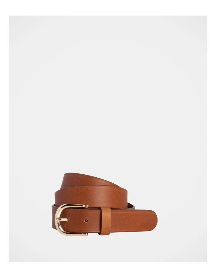 Adelaide Leather Belt in Tan