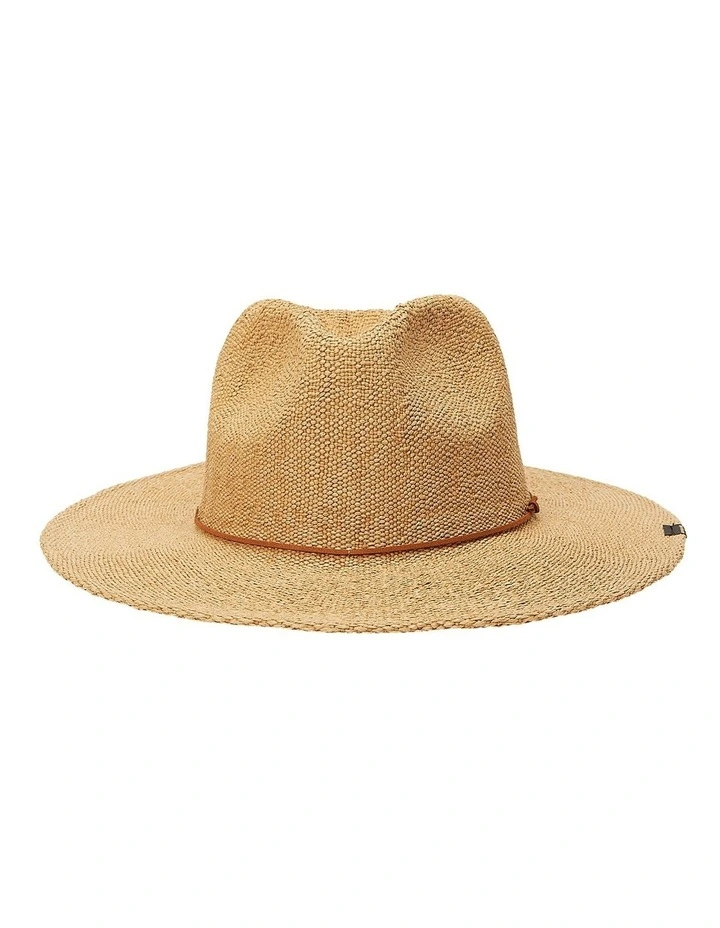 Crushy Straw Khaki Hat