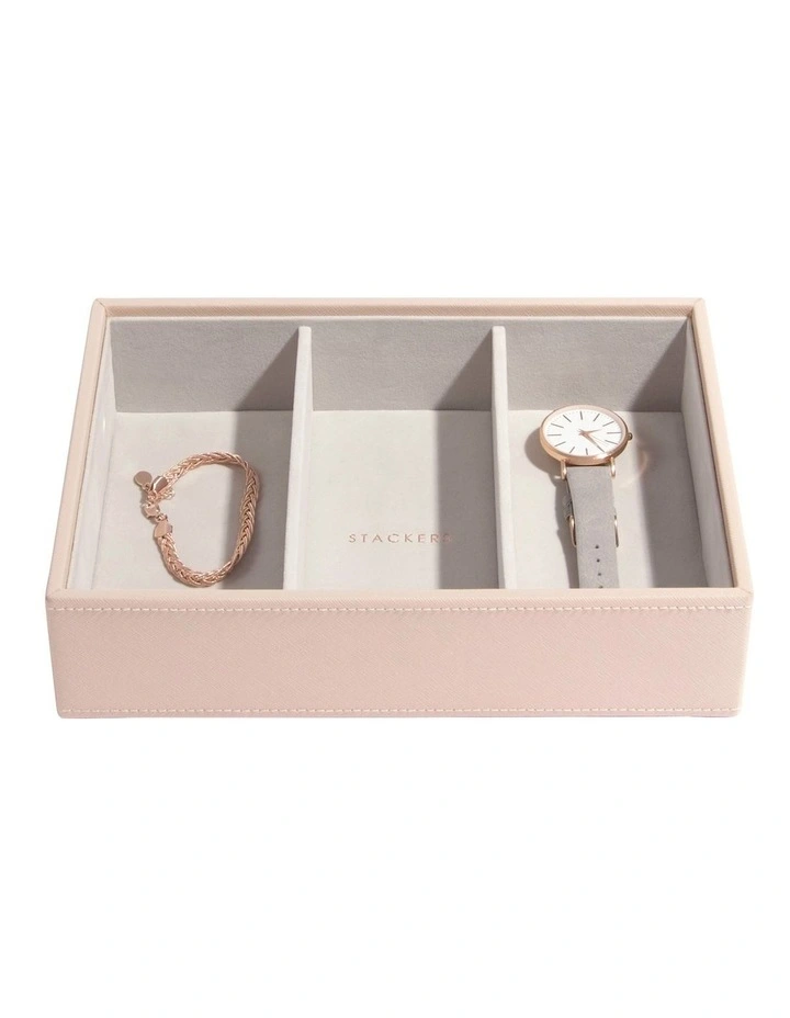 Classic Deep Watch Accessories Layer Blush Jewellery Box