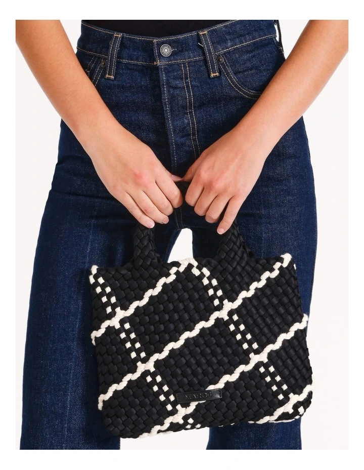 Bari Mini Tote Bag in Black