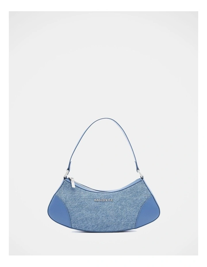 The Reggie Short Bag in Denim