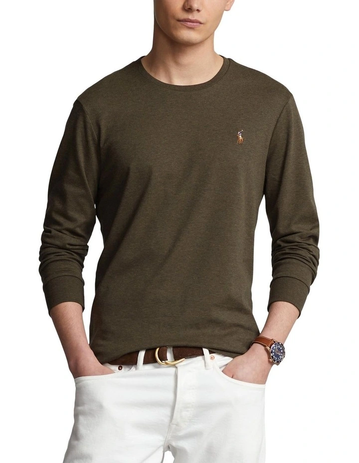Custom Slim Fit Soft Cotton T-shirt in Green