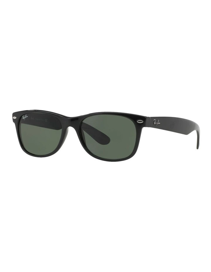 New Wayfarer Black Sunglasses