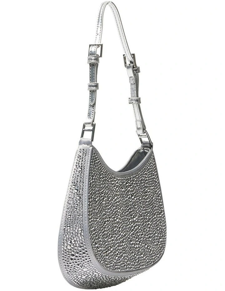 Chloe Bag in Silver Diamante