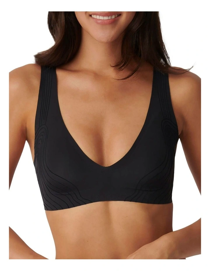 Zero Feel Wirefree Padded Bra Black