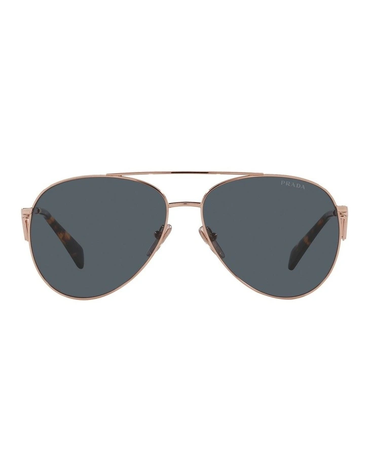PR 73ZS Sunglasses in Gold