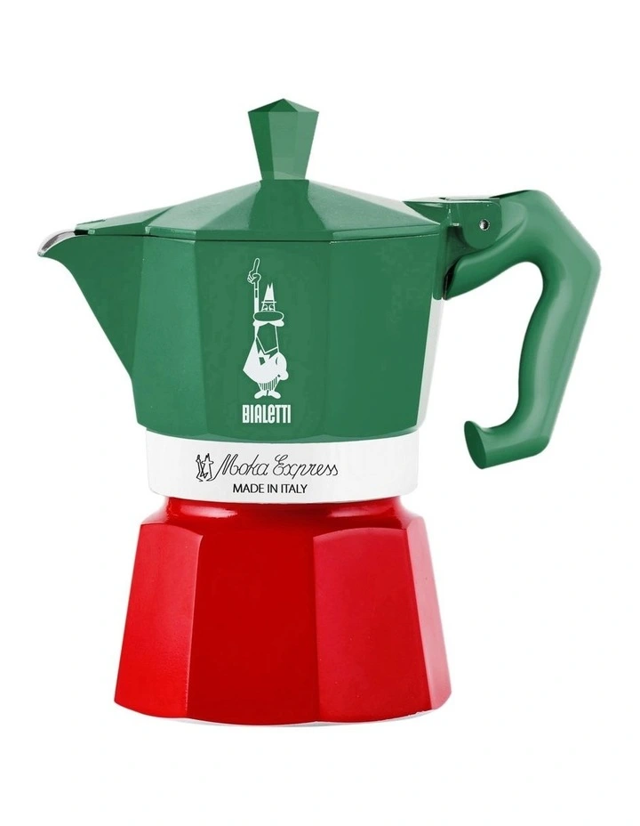 Moka Express Italia Exclusive 3 Cups in Multi