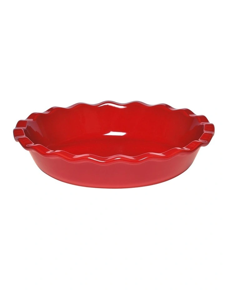 Pie Dish in Burgundy