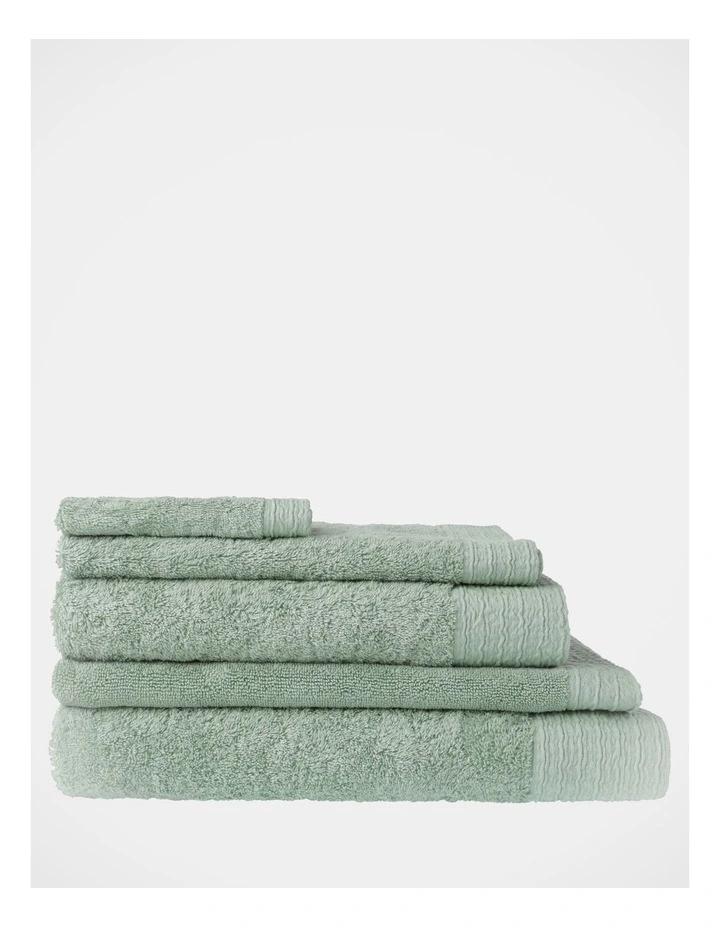 Organic Towel Range in Sage
