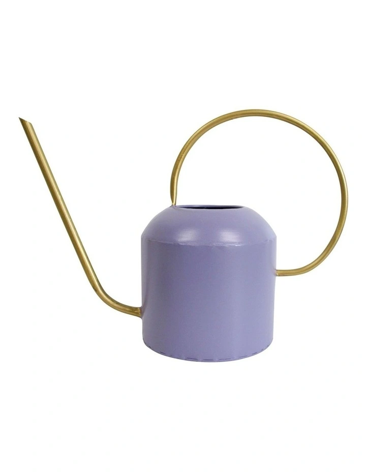 Metal Watering Can 35x14x25cm in Lilac