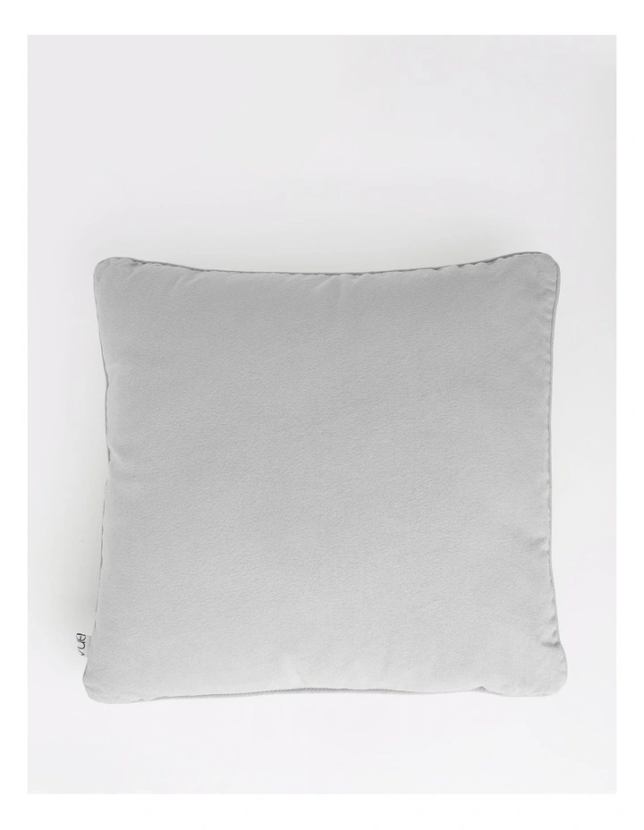 Dallas Stonewashed Cushion in Ash