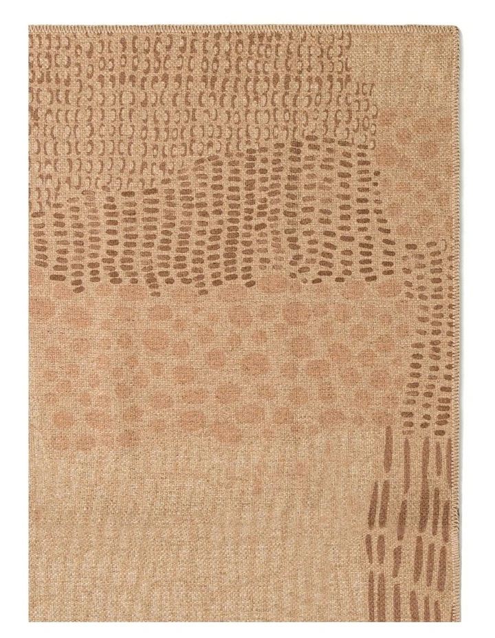 Quilt Washable New Jute Area Rug in Neutral