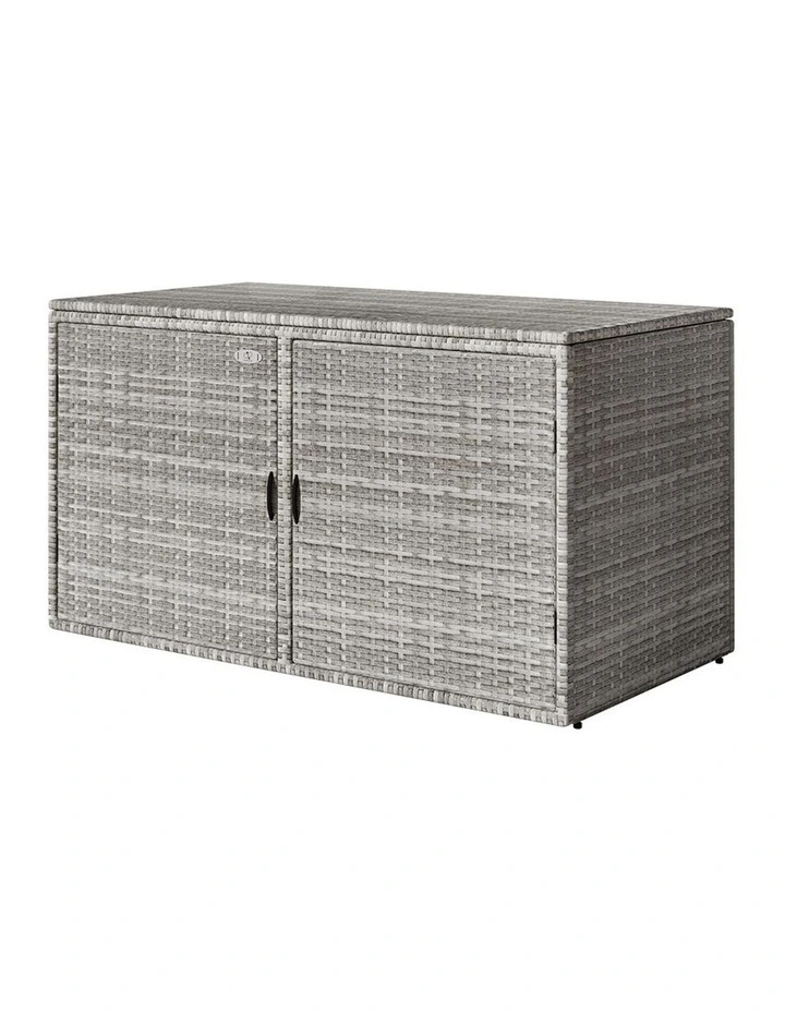 Outdoor Storage Cabinet Box in Grey