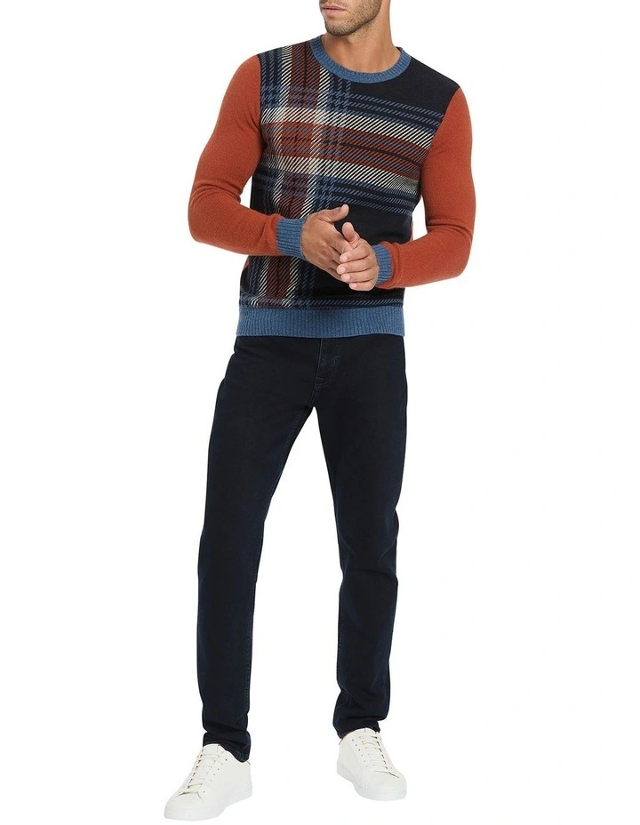 Carnaby Knit in Redwood/Multi