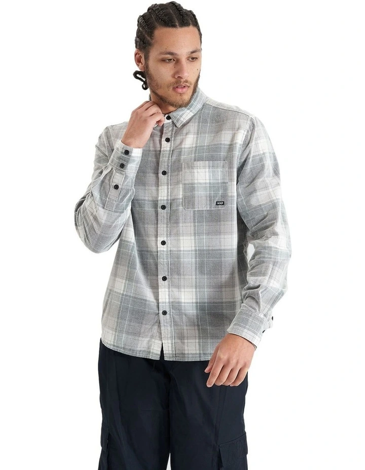 Match Cord Long Sleeve Shirt in Multi