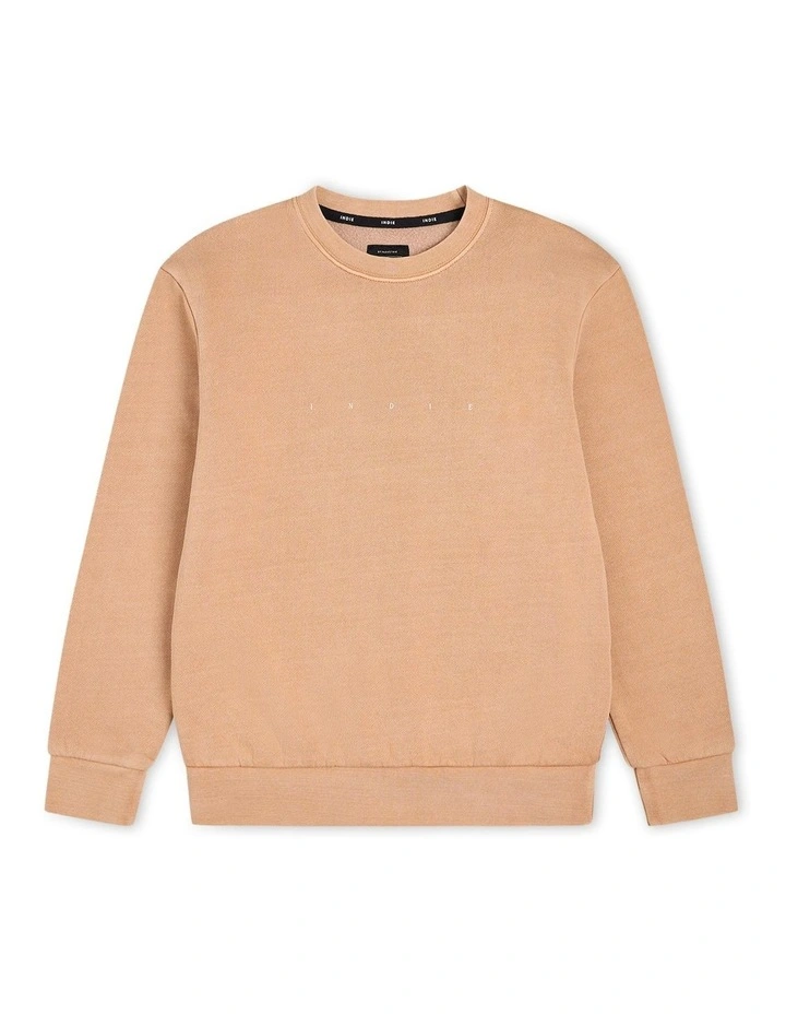 The Marcoola III Sweat Top (8-16 Years) in Washed Orange