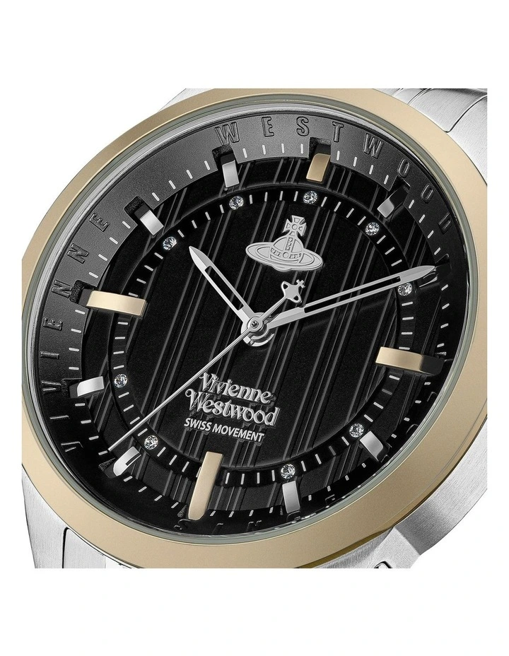 East End Stainless Steel Watch in Gold