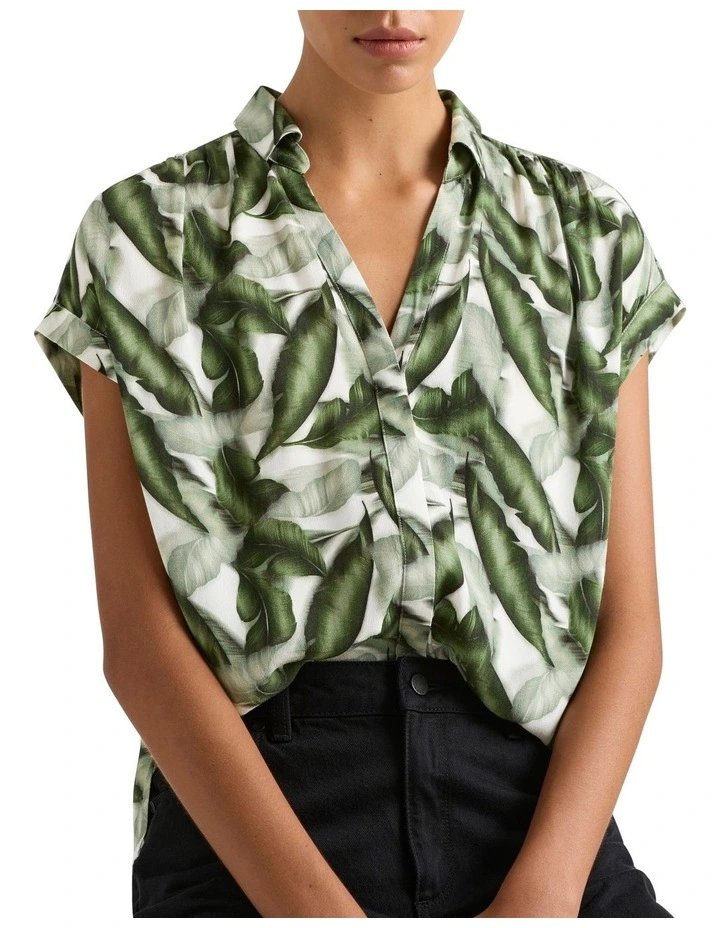 Morella Top in Leaf Multi
