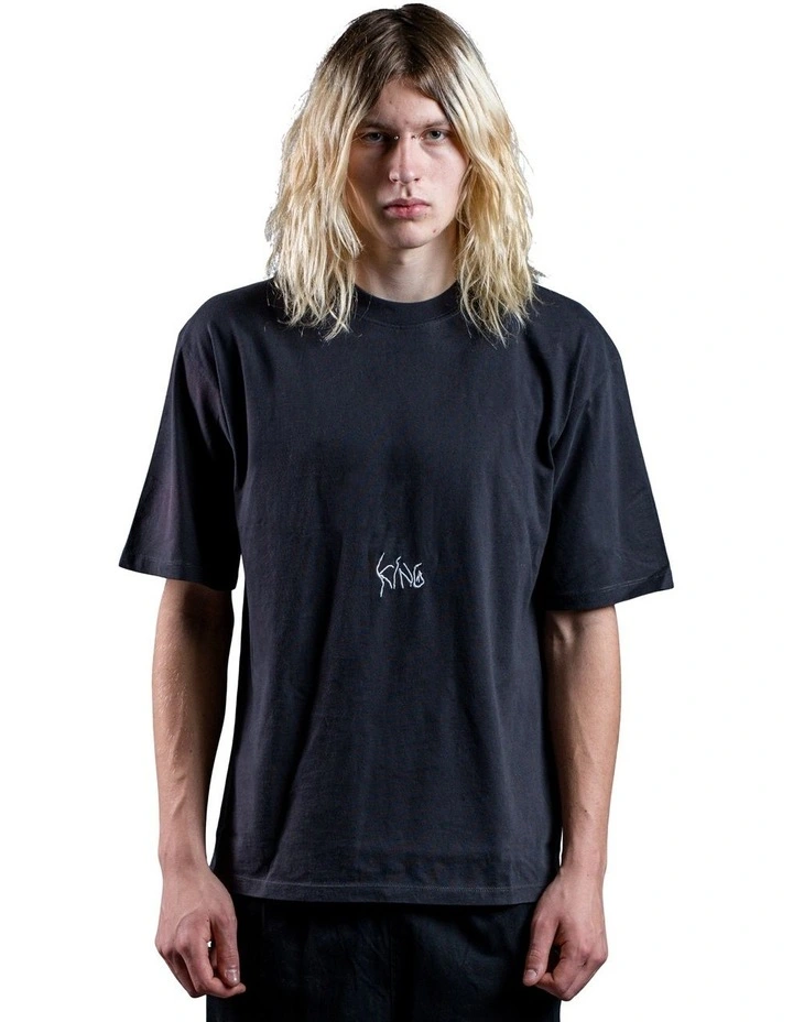 Artificial T-shirt in Onyx Black