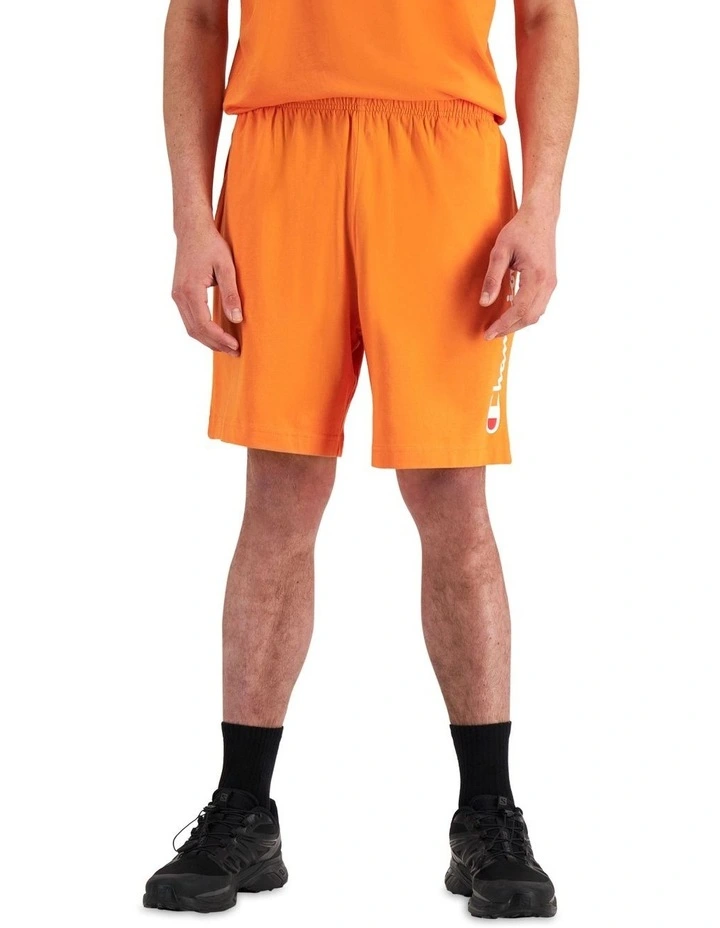 Script Jersey Short in Clay Court