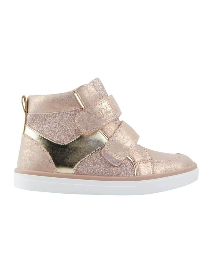 Ebbie Hi Top Boots in Pink
