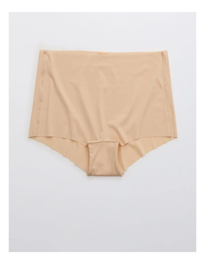 Smoothez No Show Extra Mid Rise Cheeky Underwear in Beige