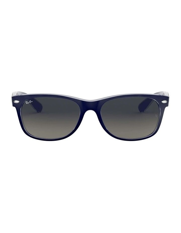 New Wayfarer Color Mix Blue RB2132 Sunglasses