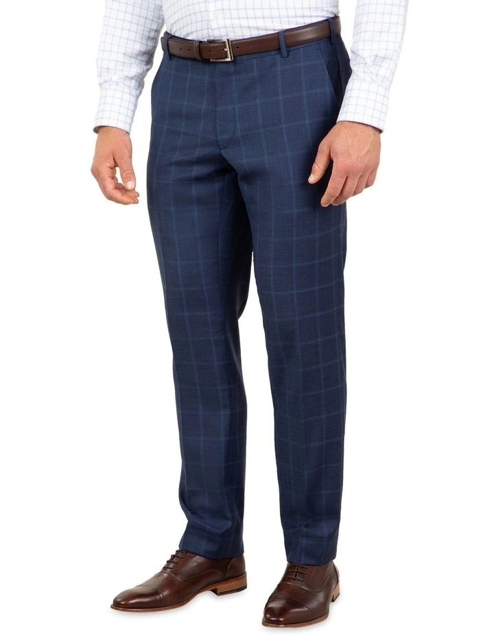 Tailored Fit Fabio Navy Trouser FCJ333