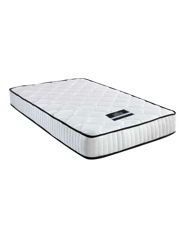 Thick Foam Spring Mattress Single Size Mattress 21cm in White