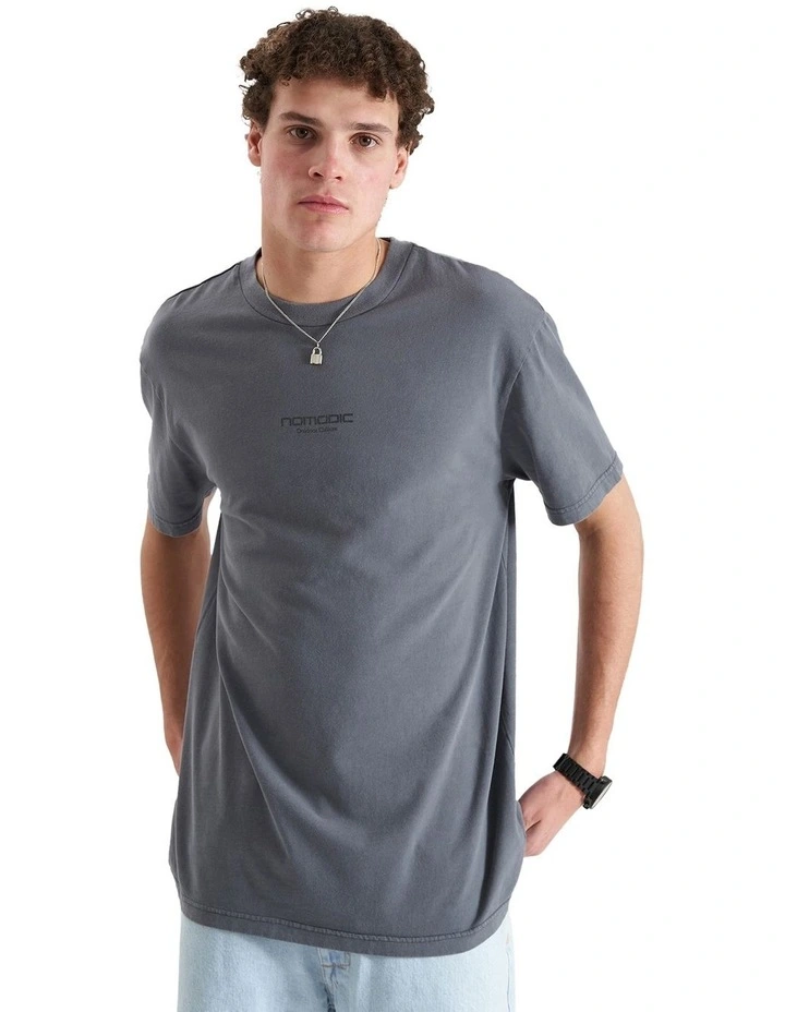 Norma Relaxed Tee in Pigment Charcoal