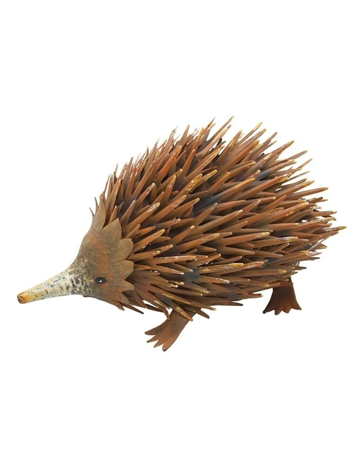 Hedgehog Ornament in Rust