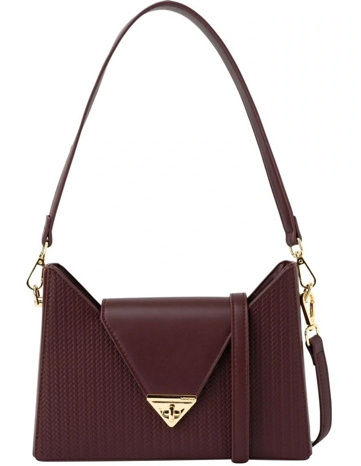 Tessa Shoulder Bag in Chocolate