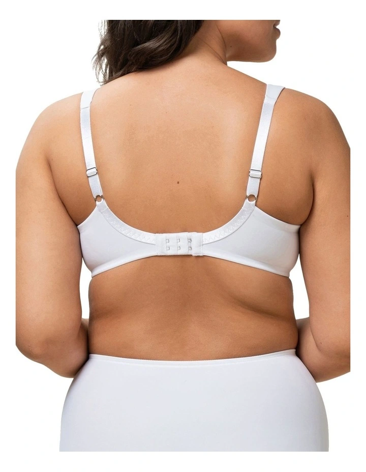 True Shape Sensation Minimiser Bra in White