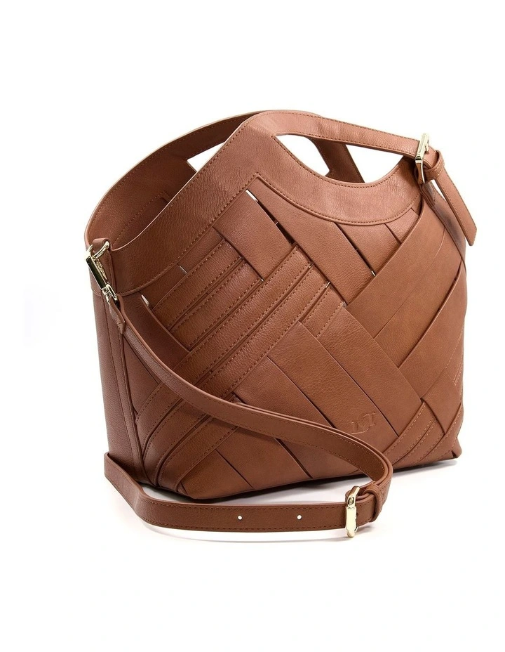 Division Tote Bag in Tan