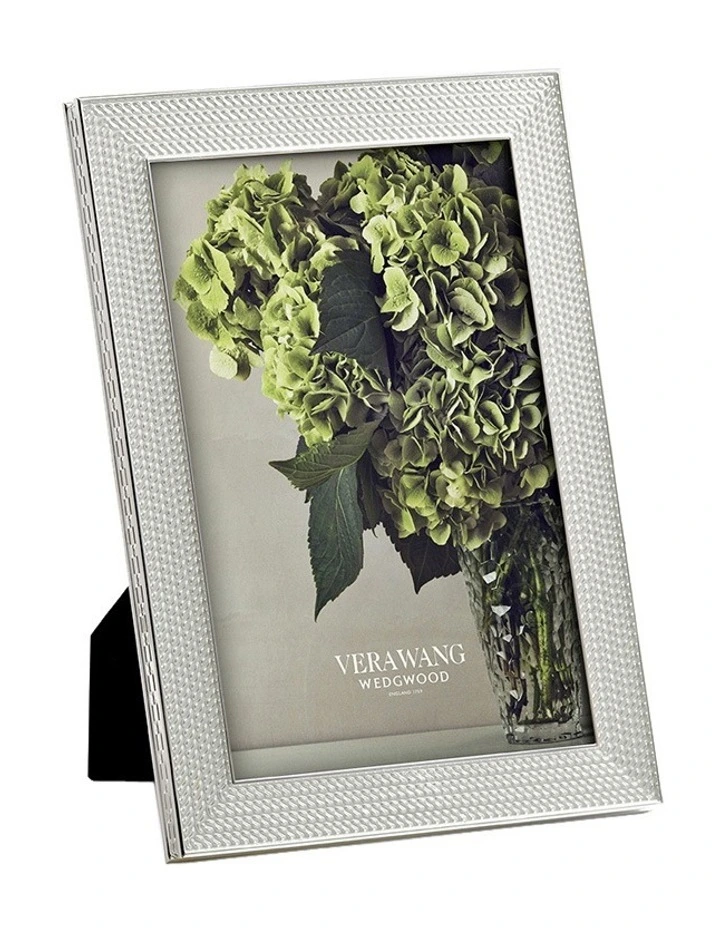 Vera Wang With Love 4x6" Photo Frame Silver