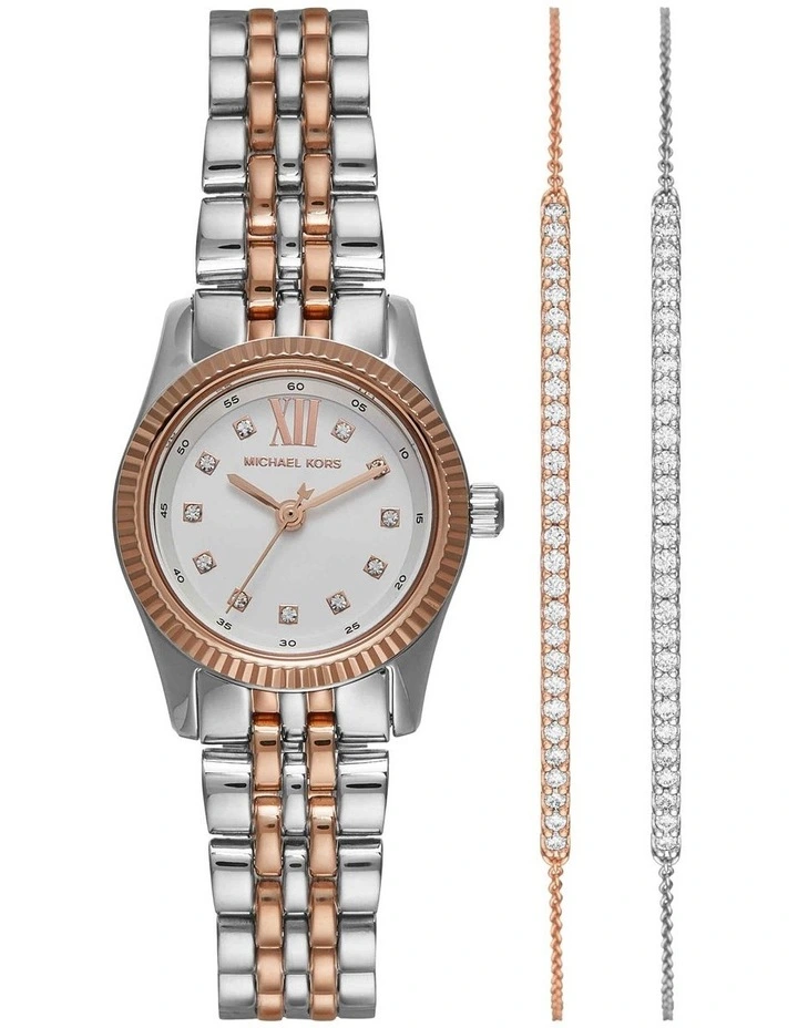 Lexington Analogue Watch in Two Tone