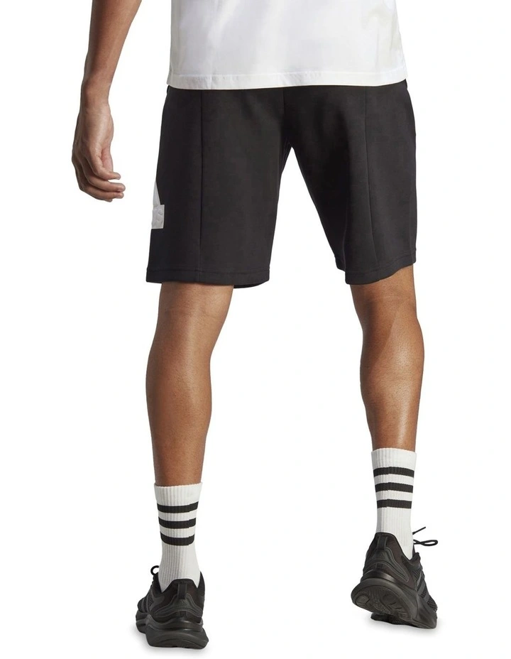 Future Icons Badge of Sport Shorts in Black/White