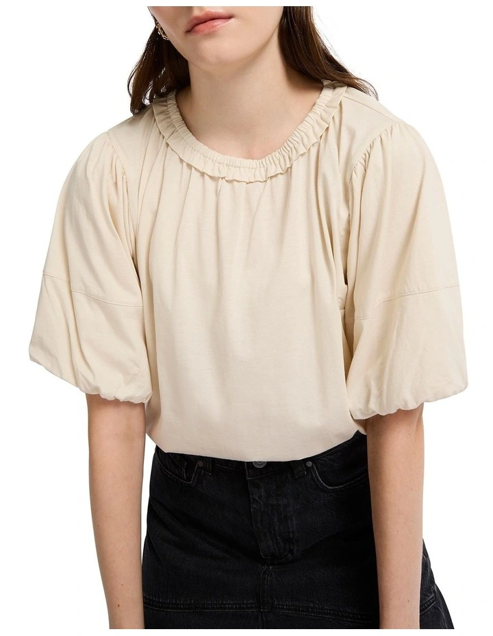 Part Of Me Top in Ecru