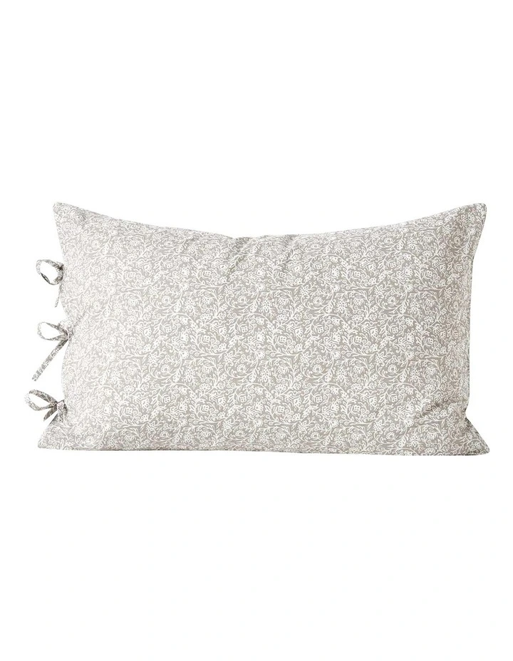 Varanasi Standard Pillowcase in Feather