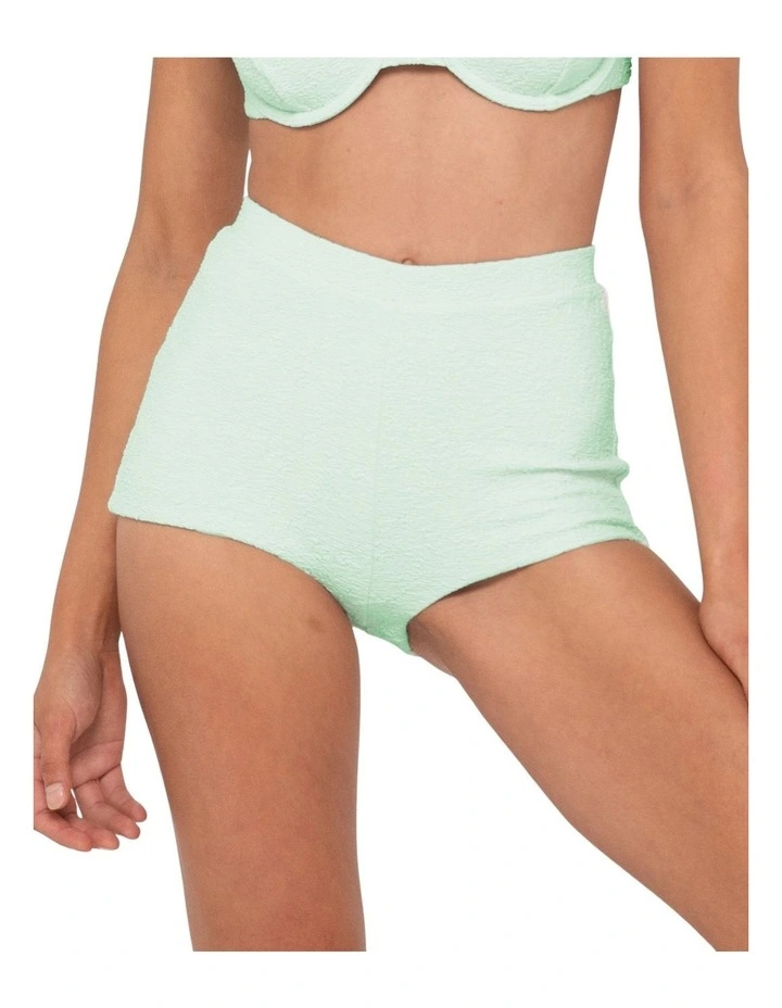 Sandalwood High Waisted Short in Green