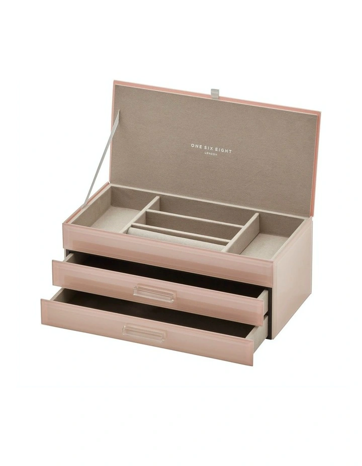 Gabriella Blush Large Jewellery Box