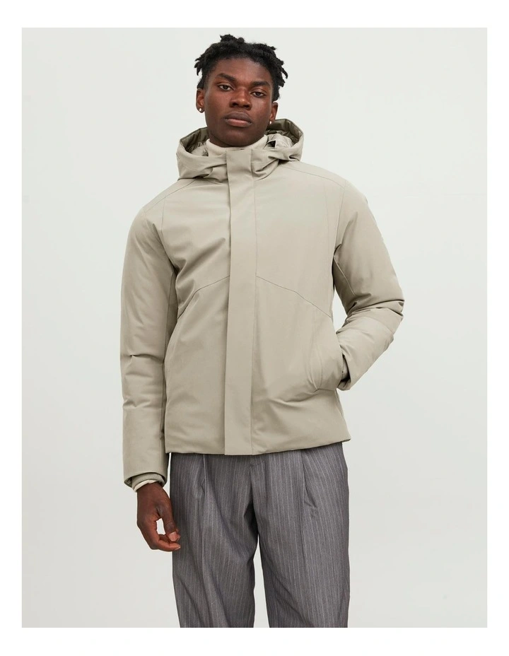 Keen Parka Jacket in Beige