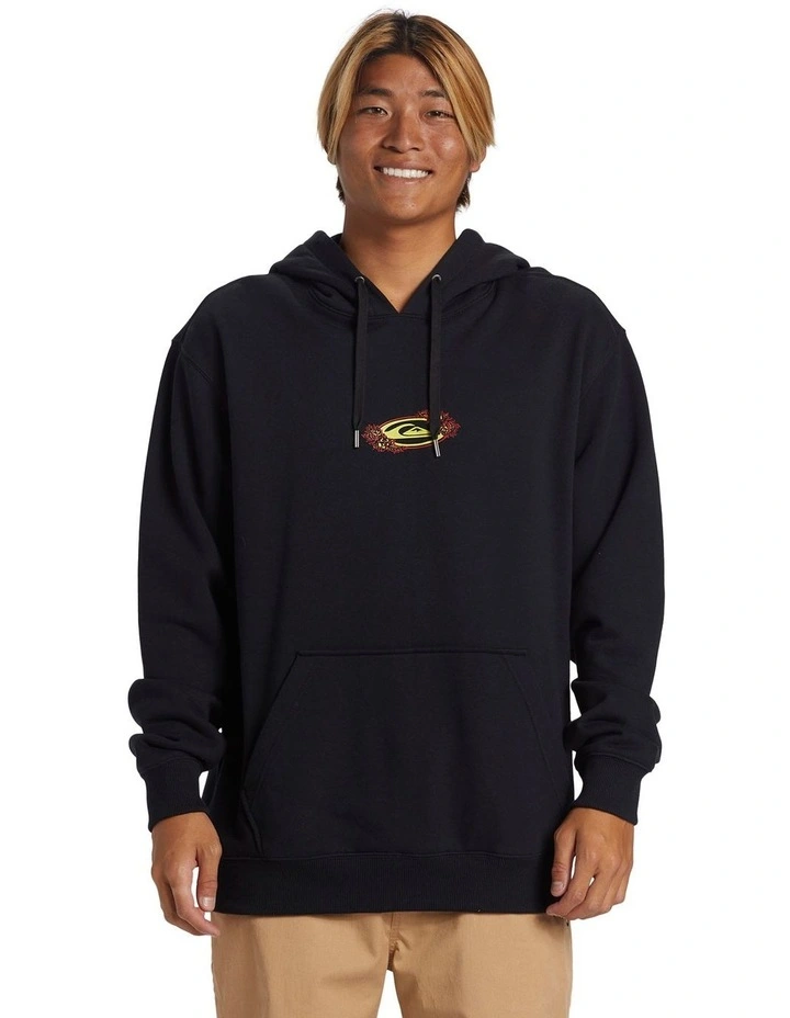 Heavy Weight Pullover Hoodie in Black