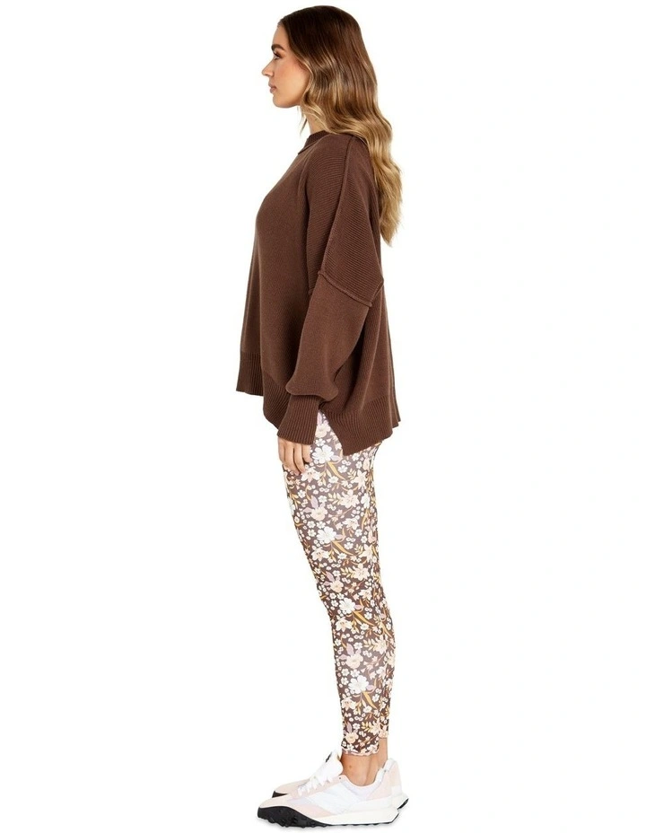 Leora Knit Jumper in Brown